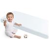 Medi Partners Lenzuola Lettino Neonato 70x140-100% Cotone Lenzuolo con Angoli Culla Coprimaterasso fitted Materassino Sheet Letto Bambino Lenzuolino (Bianco)