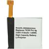 vhbw Batteria per TicWatch Pro 4G 415mAh 3,85V