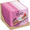 RITTER SPORT Fruity Duo Crazy Cassis + Be My Berry, 12 Pezzi x 218g