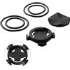 Supporto base cronometro bicicletta nero per Bryton R320/R420/750 con cinturino