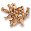 Artesania Latina Maquette en bois - Colonne 8 mm : Nogal