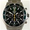 Oriente NUOVO Orient Mako RN-TX0204E Panda Green Solar Chronograph Analogico Orologio...