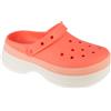Crocs le ciabatte Donna, Crocs Classic Frosted Stacked Clog, rosa