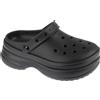Crocs le ciabatte Donna, Crocs Classic Stacked Clog, nero