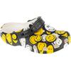 Crocs le ciabatte Bambini, Crocs Classic Smiley Clog K, nero