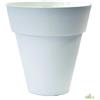 4 PZ VASO PORTAVASO INTERNO ESTERNO PLASTICA DALLAS BIANCO ROTONDO 35XH 36 CM