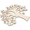 10 Pcs Artigianato Di Alberi Legno Abbellimenti in Per L'artigianato