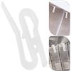 100 ganci per tende in plastica, ganci per tende in plastica, mollette per