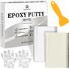DecorRom Stucco Epossidico - 227g Stucco Epoxy Riparazione Bicomponente per Riparare, Rie
