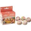 DECORA 100 mini pirottini in carta forno - diseni pasquali - ø2,7 x h1,7cm