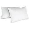 Does not apply , Coppia Di Federe in Cotone 52X80 CM, Bianco, Set Di 2, Tinta Unita, 100 Percen