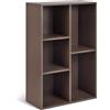 Does not apply Libreria Organizer Con 5 Cubi, Marrone (Espresso), 50 Cm X 24 Cm X 80 Cm