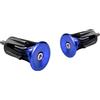 Tappo terminale manubrio alluminio anodizzato leggero per barre da 15 a 23,5 mm