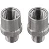 Stainless Steel Adattatore pedale bici 304 SS lunghezza 32mm per pedali 9/16 pollici pedivelle 1
