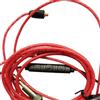 Cavo placcato oro 3,5 mm nero 1,2 m per Shure SE215 SE425 SE535