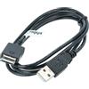 vhbw Cavo dati USB, tipo A/lettore MP3 per Sony NWZ-E585
