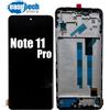 Xiaomi REDMI Note 11 Pro 4G / 5G FRAME Touch Schermo TFT LCD Display