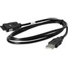 vhbw Cavo dati USB per Samsung Yepp YP-S2 YP-U3 YP-T9 YP-U10 YP-S5 YP-S3 100cm
