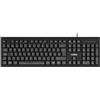 Nilox Tastiera e Mouse USB Nero con Layout Italiano e Sensore Ottico