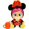 IMC Toys Cry Babies Loving Care Disney Minnie Bambola Interattiva che Piange Lacrime Vere
