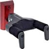 Hercules Supporto Chitarra Muro Gancio Parete Autobloccante Rosso Legno