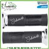 Piaggio MANOPOLE VESPA PX COPPIA MANUBRIO T5 125 150 200 80 1977-2017 CON LOGO PIAGGIO