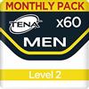 Sca Hygiene Products TENA MEN livello di protezione 2, Pacco Scorta Mensile - Protezioni assorbenti p