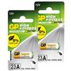 GP 2x GP Batteria Alcalina Super 23A A23 Mn21 V23Ga 12V 1Bl CHINA