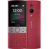 Nokia TELEFONO CELLULARE NOKIA 150 2023 2 SIM RADIO FM TASTI GRANDI ANZIANI ROSSO