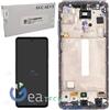 Samsung DISPLAY LCD SAMSUNG GALAXY A52s 5G SM-A528 + FRAME VIOLA ORIGINALE SERVICE PACK