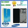 SAMSUNG DISPLAY TOUCH SCREEN FRAME ORIGINALE SAMSUNG GALAXY A42 SM-A426B VETRO SERVICE