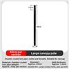 Per Tende Posteriori Auto Pali Tenda per Gite Spiaggia Portatile Design Leggero