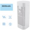 Mini Portable Air Conditioner Raffrescatore d'aria USB compatto per scrivania per mini ventilatore portatile f