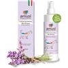 amusi Spray antipulci gatto Olio di Neem 100 ml 100% Naturale e Vegano Spray