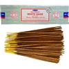 LAMARE Bastoncini di incenso Satya White Sage 1 Confezione da 100 g (80-90