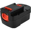 vhbw Batteria sostituisce Black & Decker A144EX, HBP14, A14F 3,3Ah 14,4V