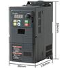 Ingresso Monofase 220V Uscita Trifase VFD 0,4KW per Automazione Piccola Scala
