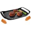 Tescoma 605068 Bistecchiera SmartClick 42 x 28 cm, Compatibile con Induzione, Ne