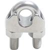 304 Stainless Steel Morsetto per fune in acciaio per corda simplex 2-8 mm blocco a