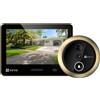 EZVIZ EP4 Spioncino Digitale WiFi 4K con Schermo Touch da 5,5 Batteria 7100mAh Ep4 Oro