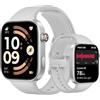 XIAOMI Redmi Watch 6, Smartwatch Uomo Donna, Activity Tracker AMOLED 2.07'' con Monitoraggio di Frequenza Cardiaca, 150+ modalità sportive, Autonomia 24 giorno, 5ATM, GPS, Android&iOS, Argento