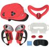 Meta Set 7 protezioni in silicone per Meta per Quest3s per proteggere il VR d
