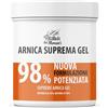 I Rimedi Dei Monaci Arnica Suprema per Cavalli Uso Umano Forte 98%, 550 ML, Gel per Massaggi Rilassanti con Lavanda, Menta, Vitamina E, Crema Arnica per Muscoli e Articolazioni 100% Made in Italy - I Rimedi dei Monaci