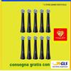 10x TESTINE COMPATIBILI PER SPAZZOLINO ELETTRICO BRAUN ORAL-B iO ULTIMATE CLEAN