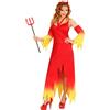 Widmann Devil (Dress, Sleeves, Horns) (S) Red