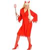 Widmann Devil (Dress, Belt, Horns) (S) Red