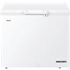 Haier HCE251E Congelatore Orizzontale a Pozzetto, 248 Litri, Temperatura Regolabile, Funzione Fast Freeze, Silenzioso, Libera Installazione, 94x62x84,5cm, Bianco, Classe E