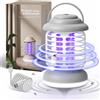 Lampada Antizanzare Zanzare Mosche Insetti Luce Uv USB Elettrica Insetticida