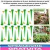 Kit Irrigazione Automatica 20 Pezzi Piante Regolabile Giardino Balcone Interni