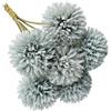 Fiori Artificiali Giacinto Bouquet Elegante Composizione Floreale Steli Flessibi